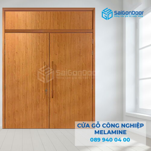 Cửa Gỗ Công Nghiệp SGD Melamine P2 Fix-SGD